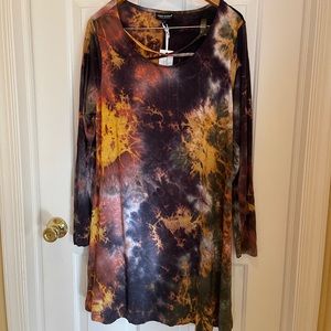 Ladies L Tie Dye Dress